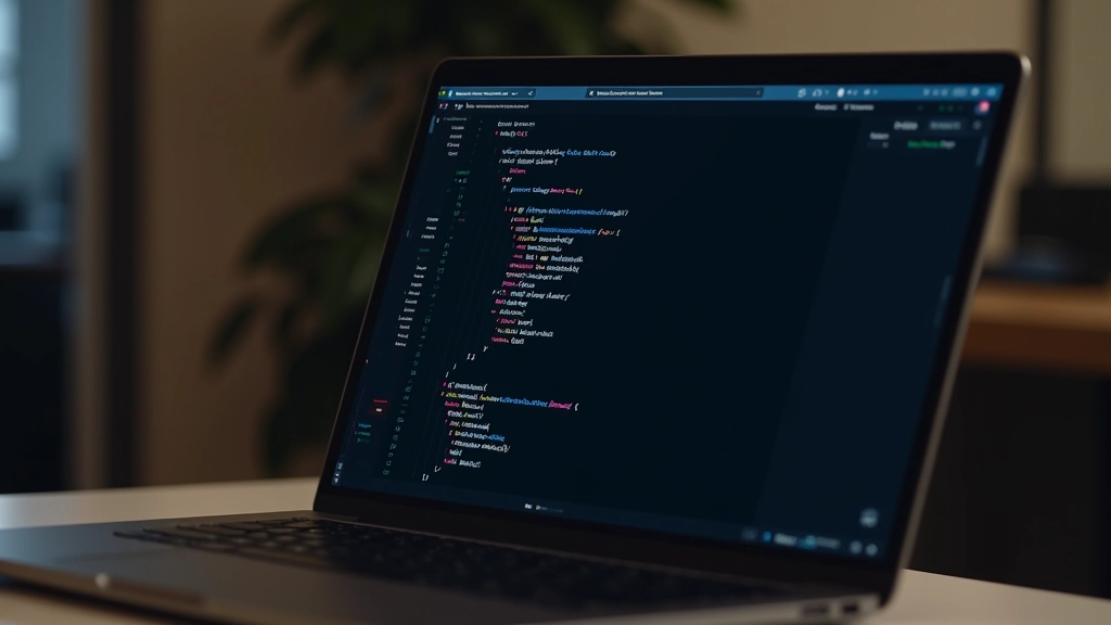 Schermo di un editor di codice che mostra il CSS completo con grid-template-areas e grid-template-columns definiti chiaramente