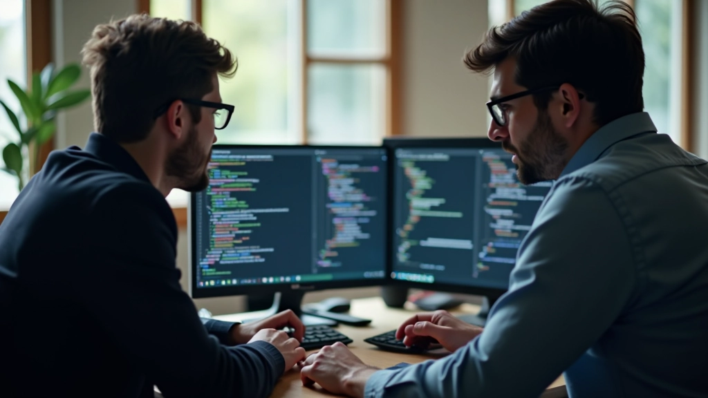 Team che collabora su progetto web